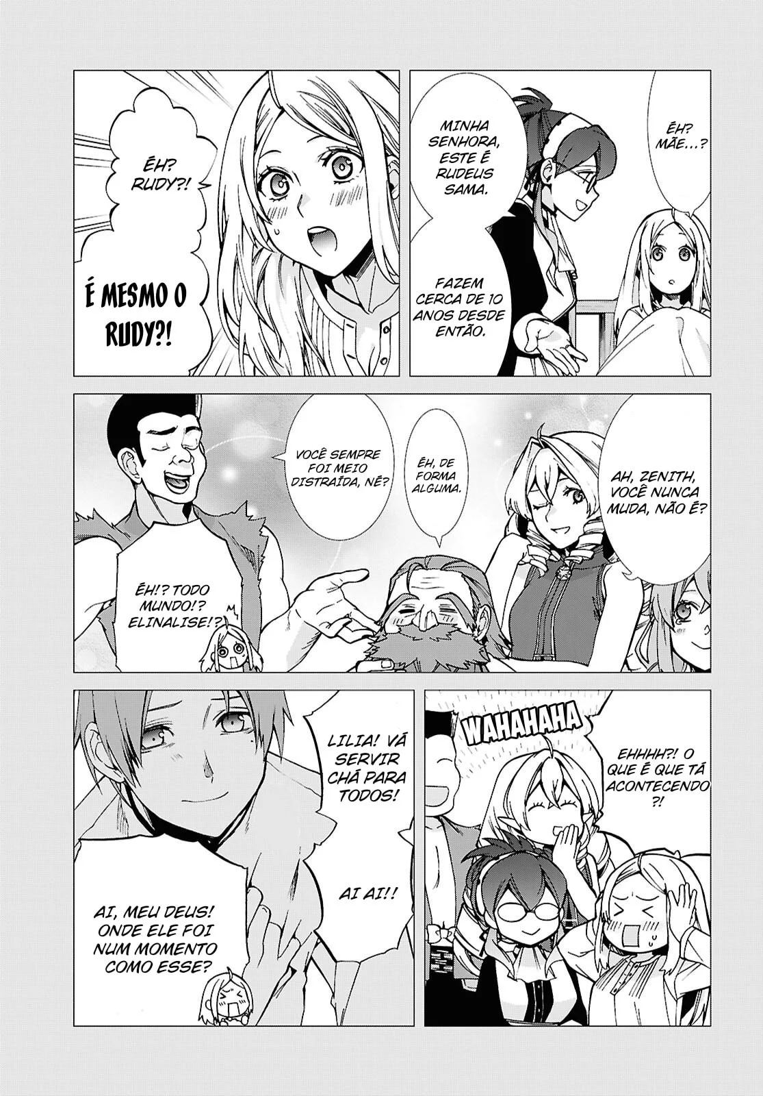 Read Mushoku Tensei Jobless Reincarnation PT Manga Online