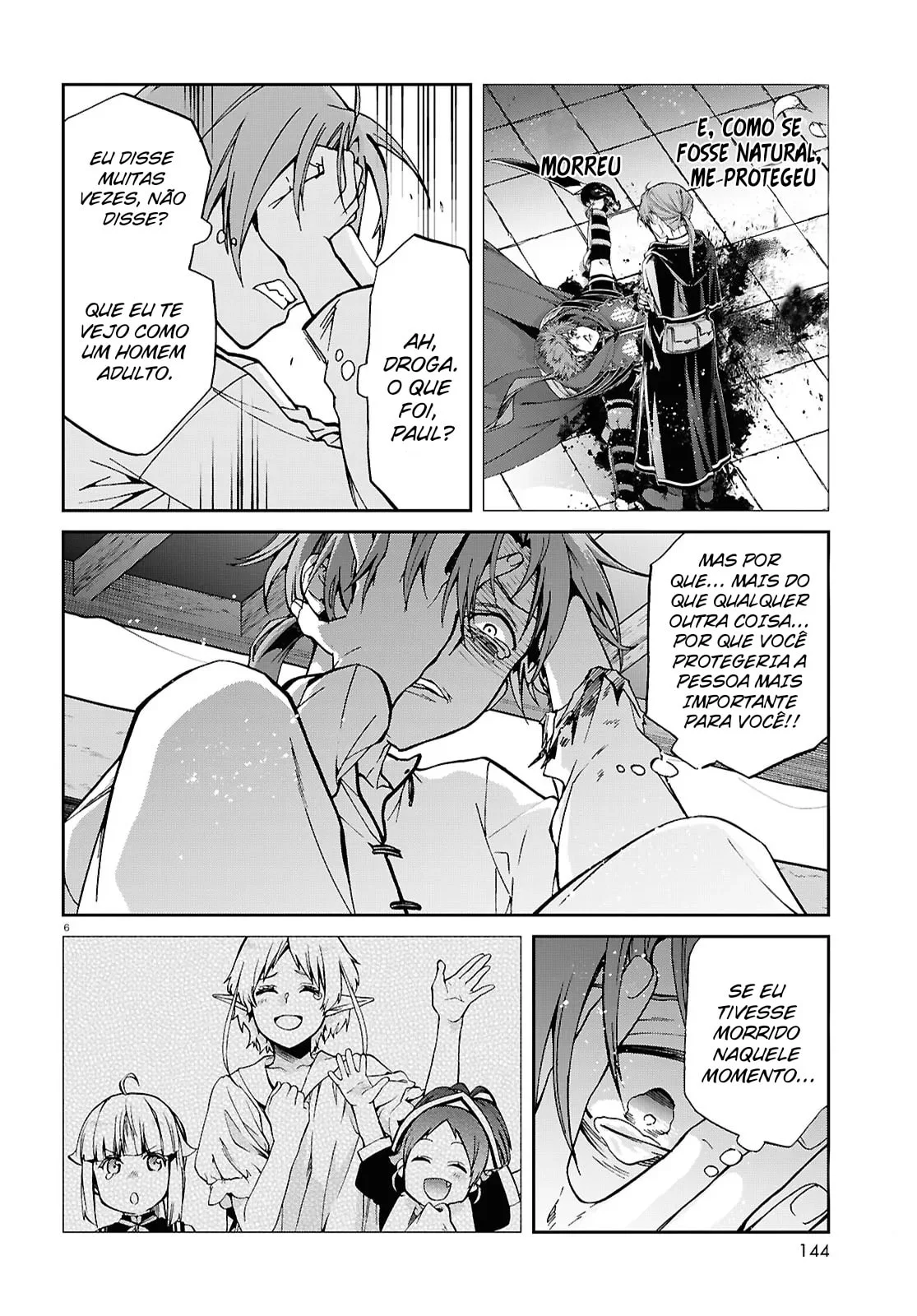 Read Mushoku Tensei Jobless Reincarnation PT Manga Online