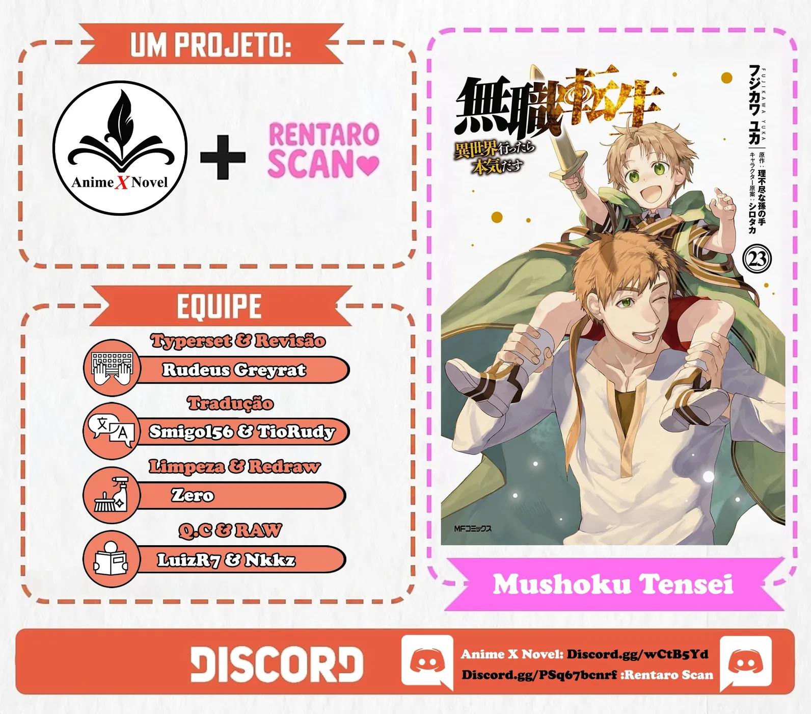 Read Mushoku Tensei Jobless Reincarnation PT Manga Online