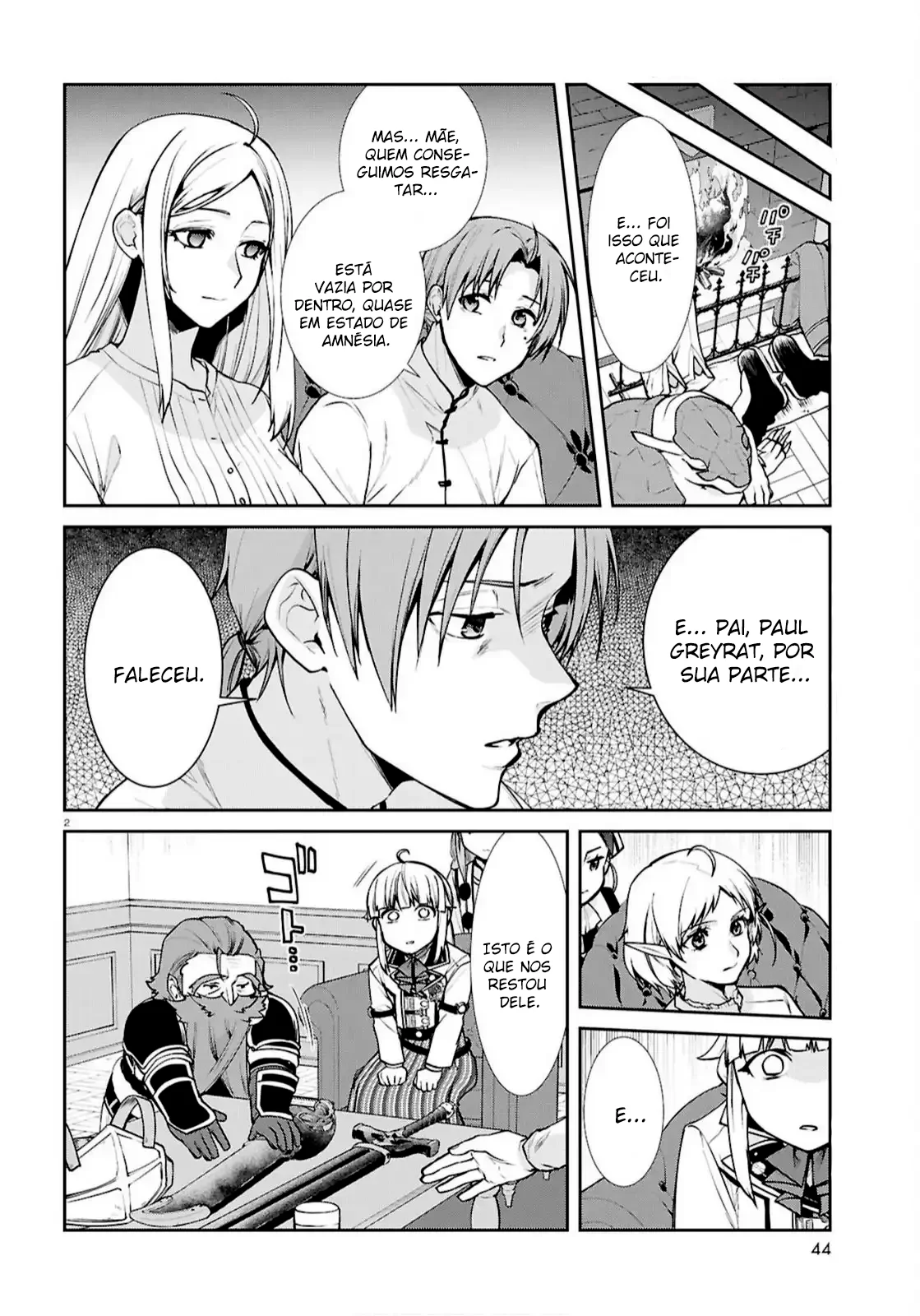 Read Mushoku Tensei Jobless Reincarnation PT Manga Online
