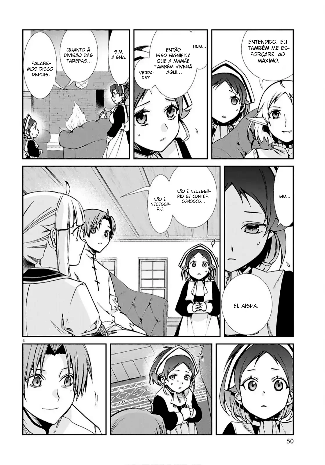 Read Mushoku Tensei Jobless Reincarnation PT Manga Online