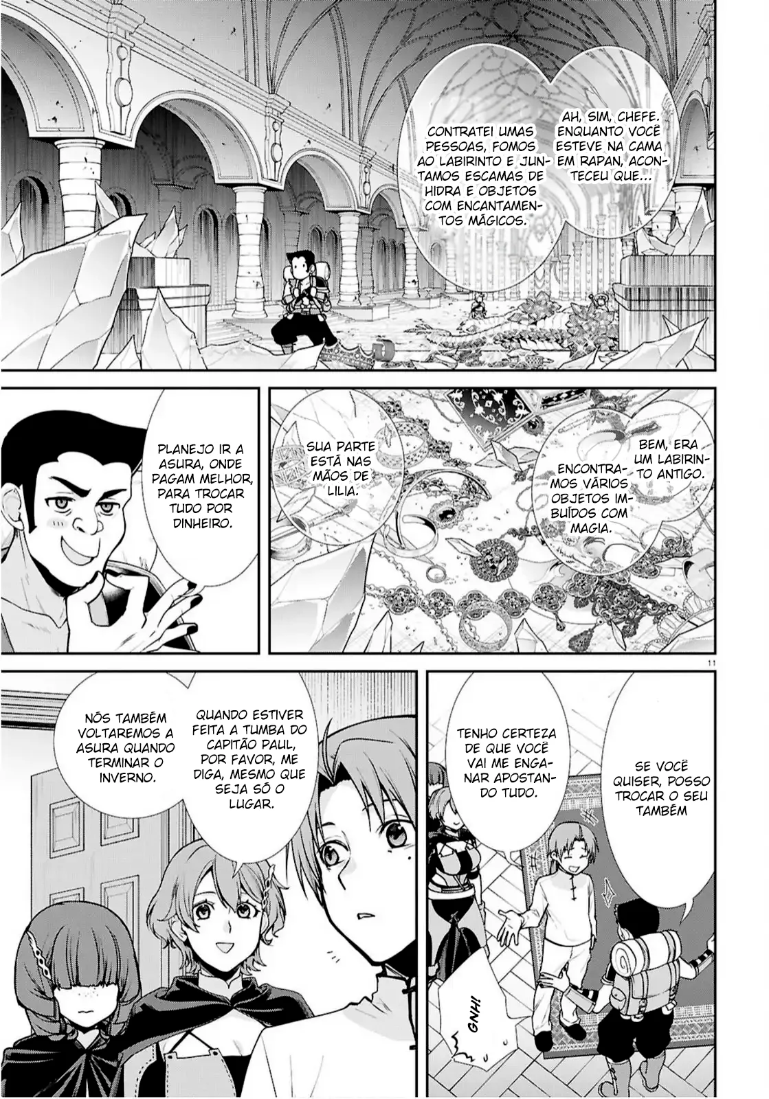 Read Mushoku Tensei Jobless Reincarnation PT Manga Online