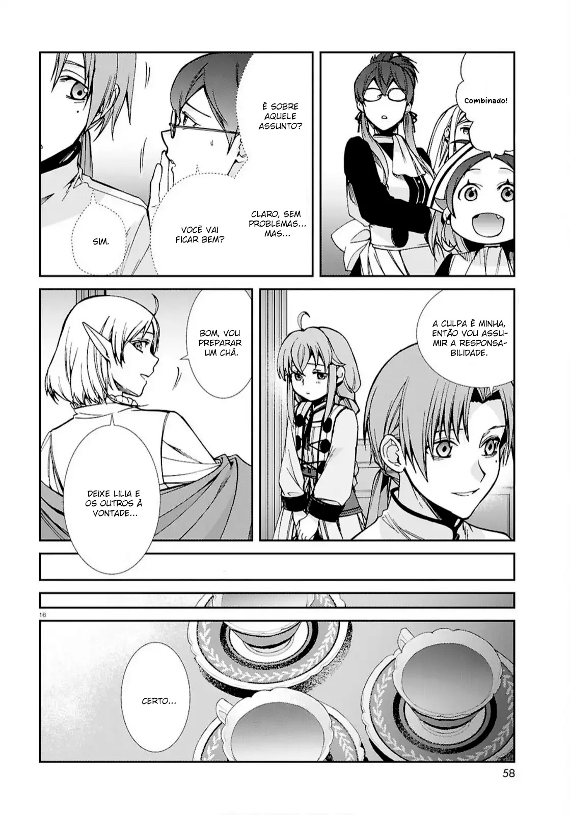 Read Mushoku Tensei Jobless Reincarnation PT Manga Online