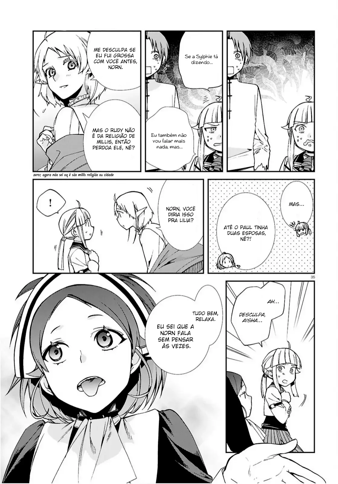 Read Mushoku Tensei Jobless Reincarnation PT Manga Online