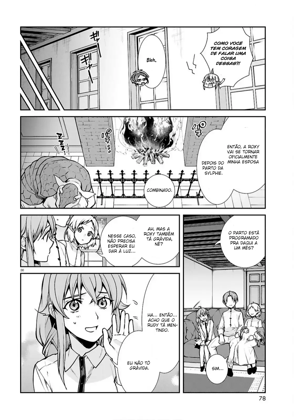 Read Mushoku Tensei Jobless Reincarnation PT Manga Online