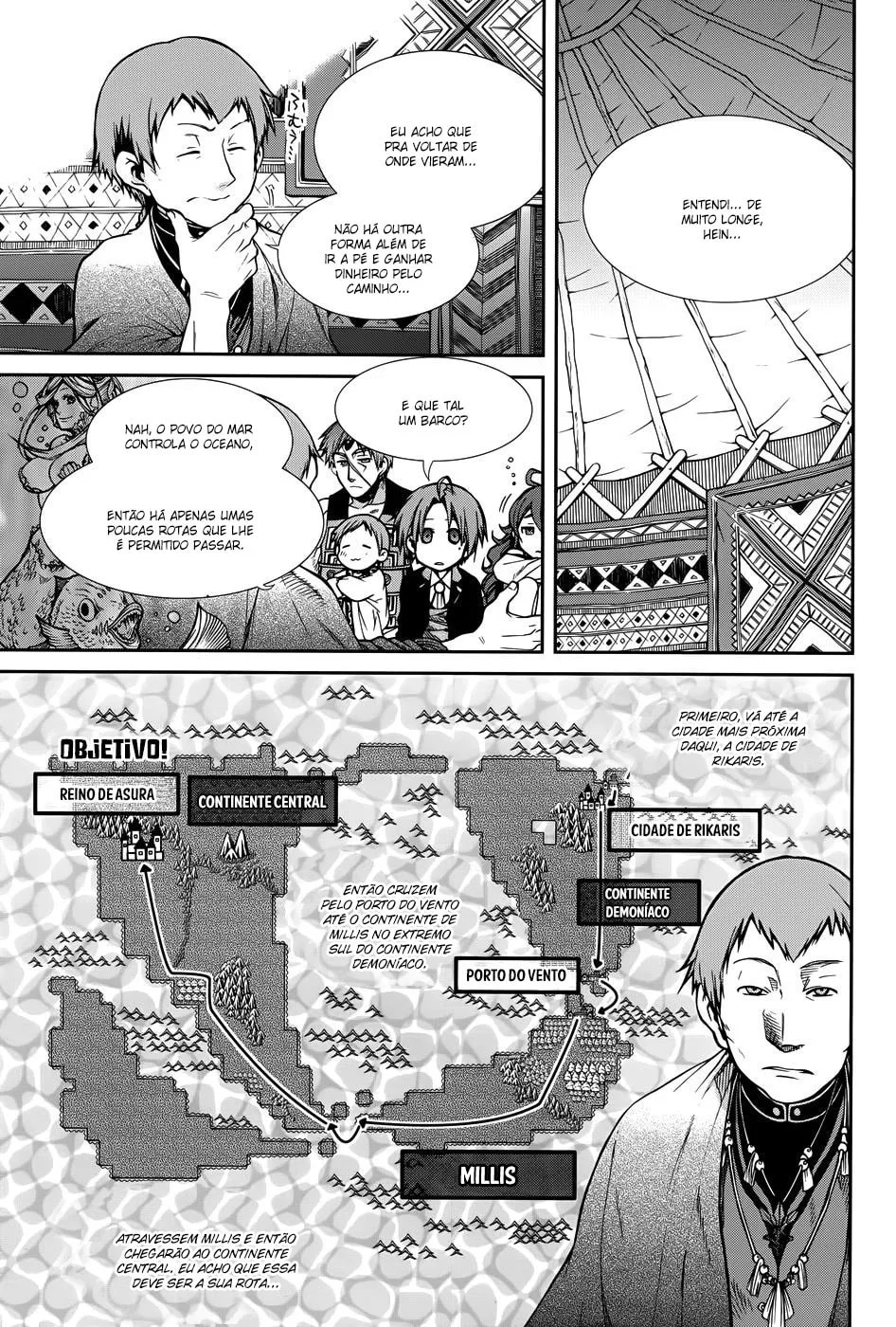 Read Mushoku Tensei Jobless Reincarnation PT Manga Online