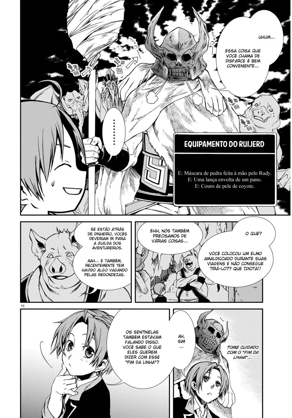 Read Mushoku Tensei Jobless Reincarnation PT Manga Online