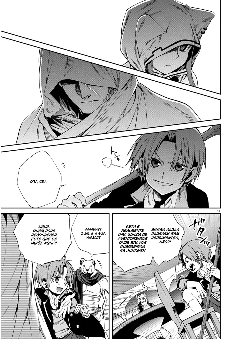 Read Mushoku Tensei Jobless Reincarnation PT Manga Online