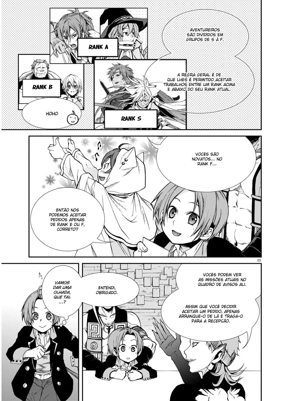 Read Mushoku Tensei Jobless Reincarnation PT Manga Online