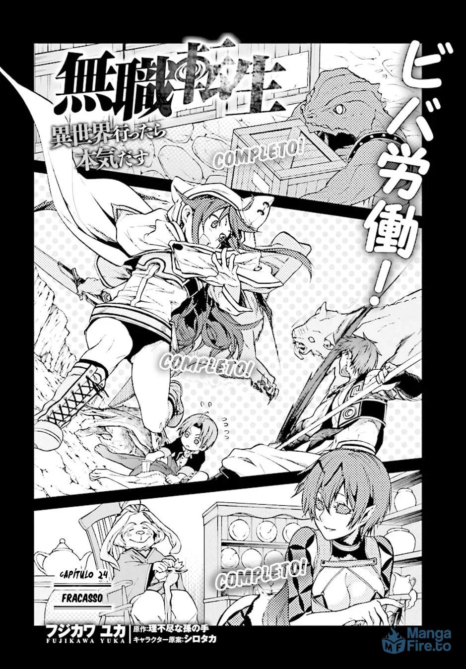 Read Mushoku Tensei Jobless Reincarnation PT Manga Online