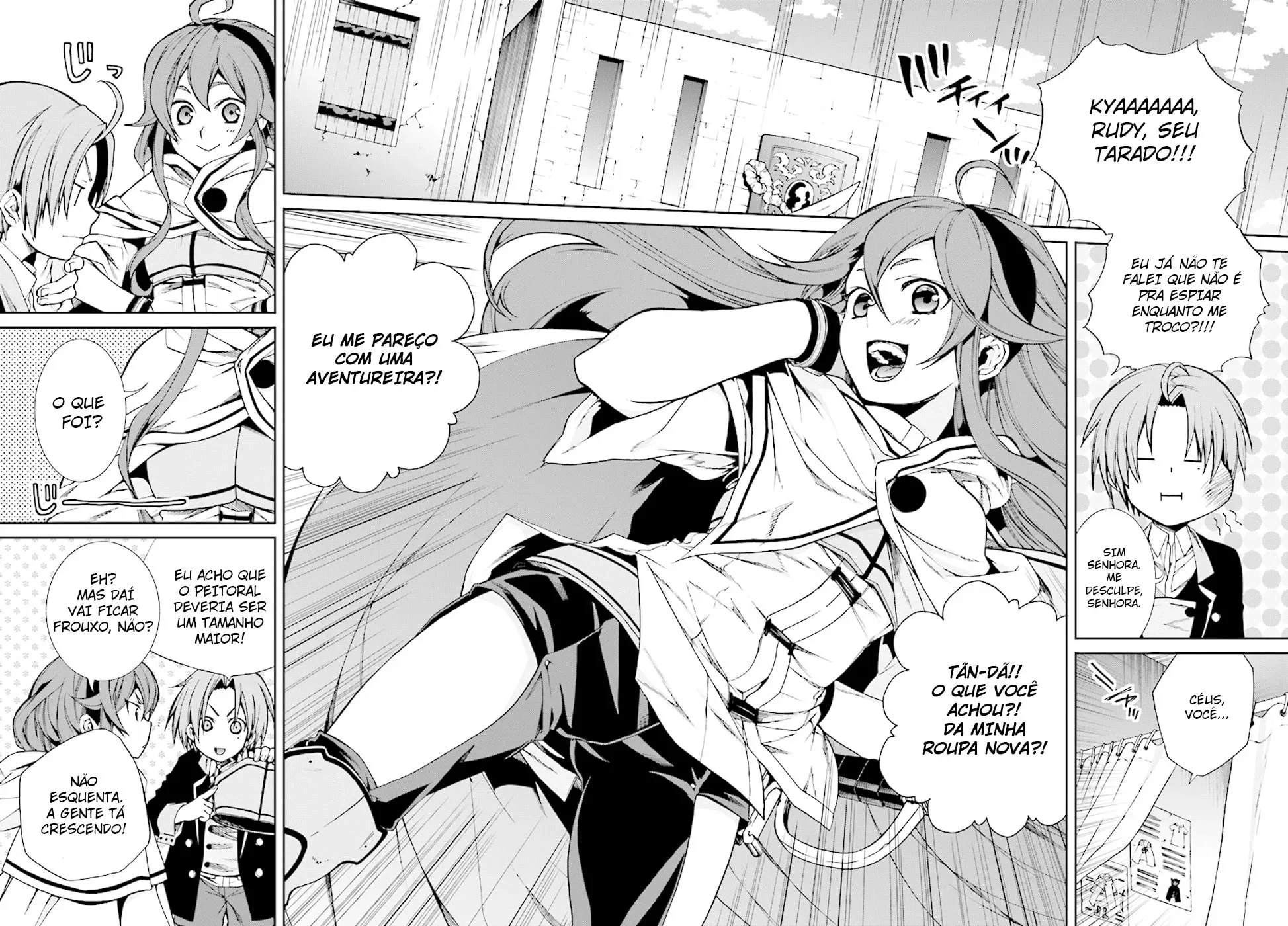 Read Mushoku Tensei Jobless Reincarnation PT Manga Online