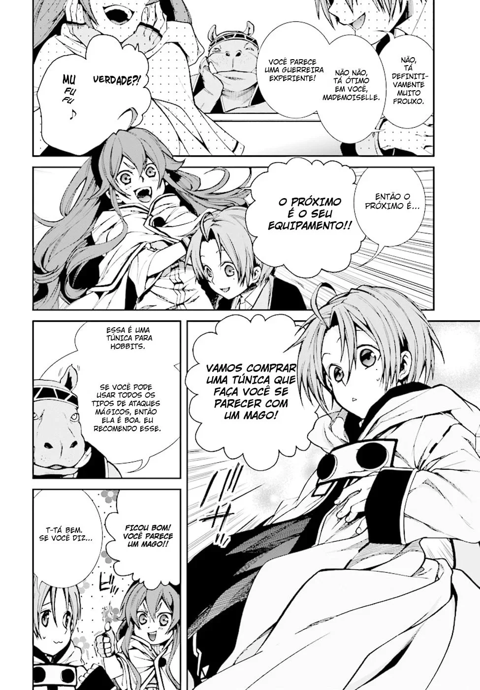 Read Mushoku Tensei Jobless Reincarnation PT Manga Online