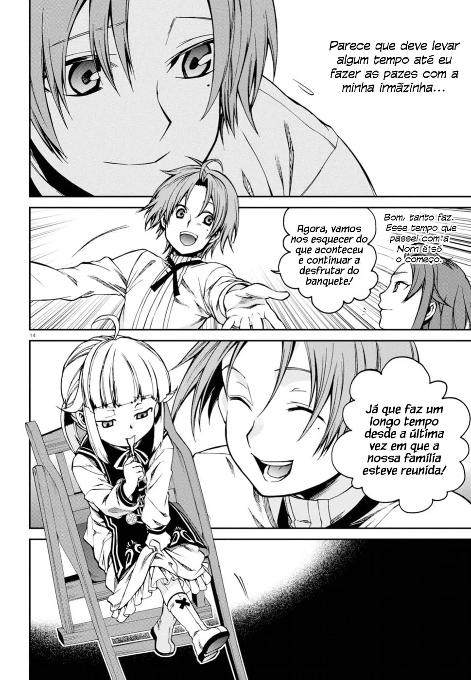 Read Mushoku Tensei Jobless Reincarnation PT Manga Online