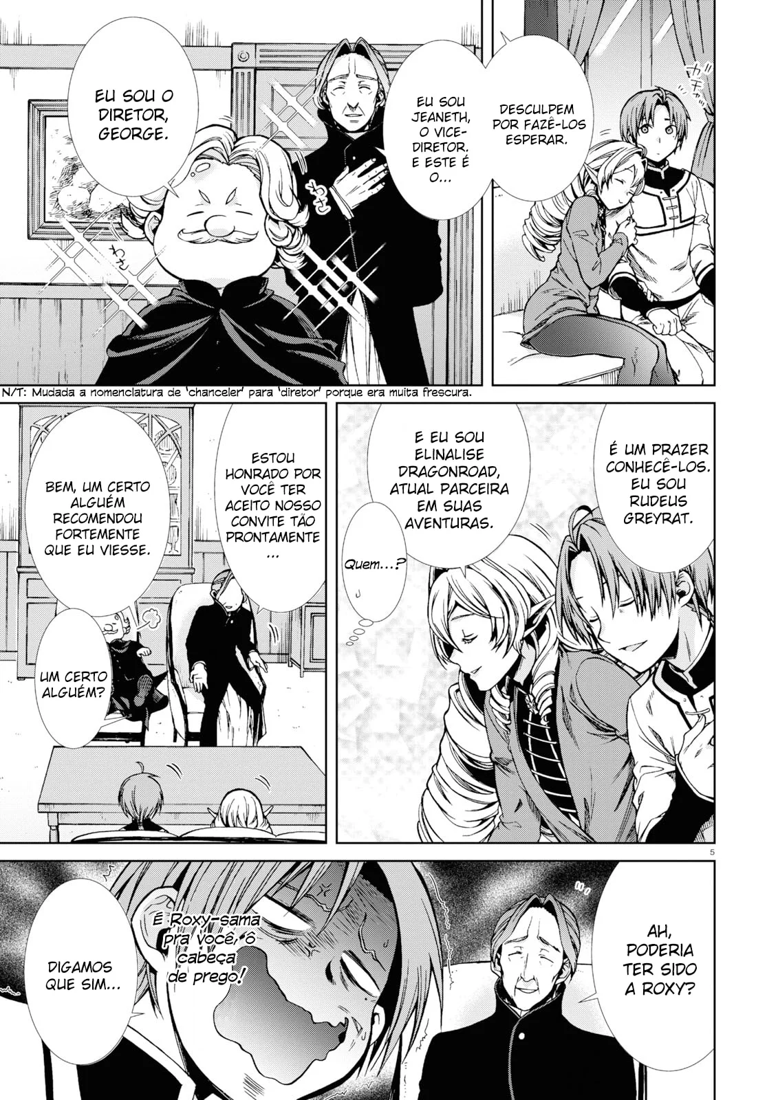 Read Mushoku Tensei Jobless Reincarnation PT Manga Online