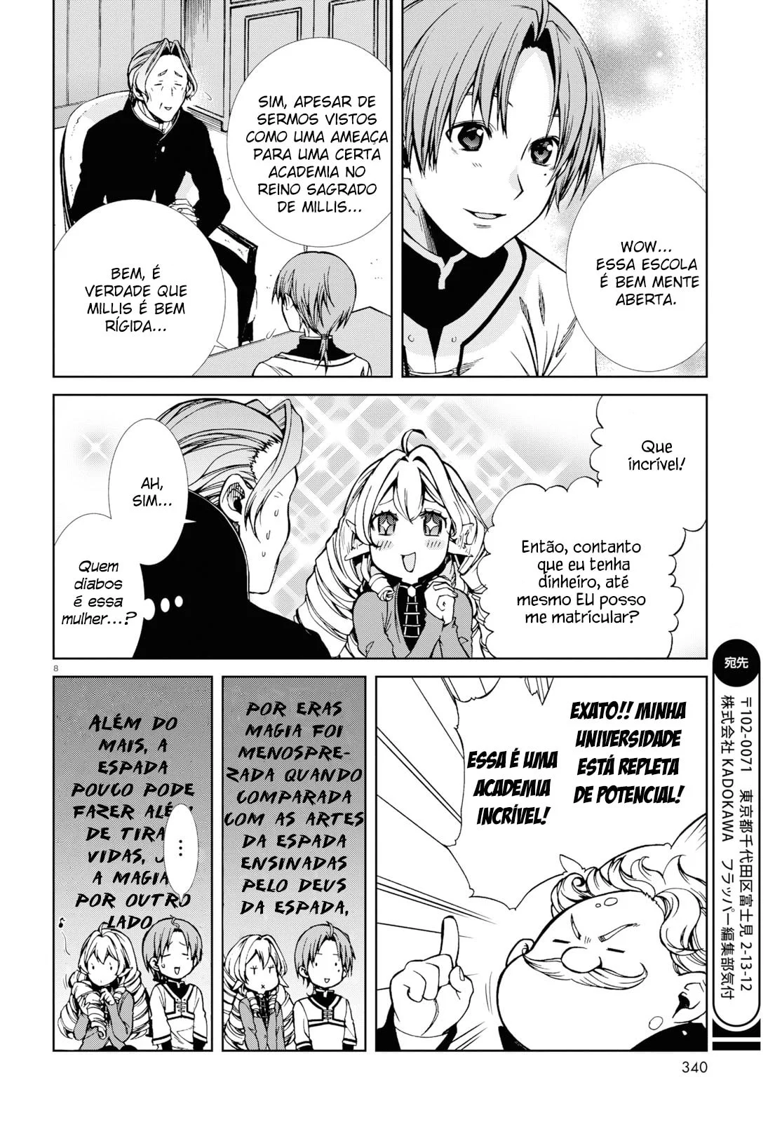 Read Mushoku Tensei Jobless Reincarnation PT Manga Online