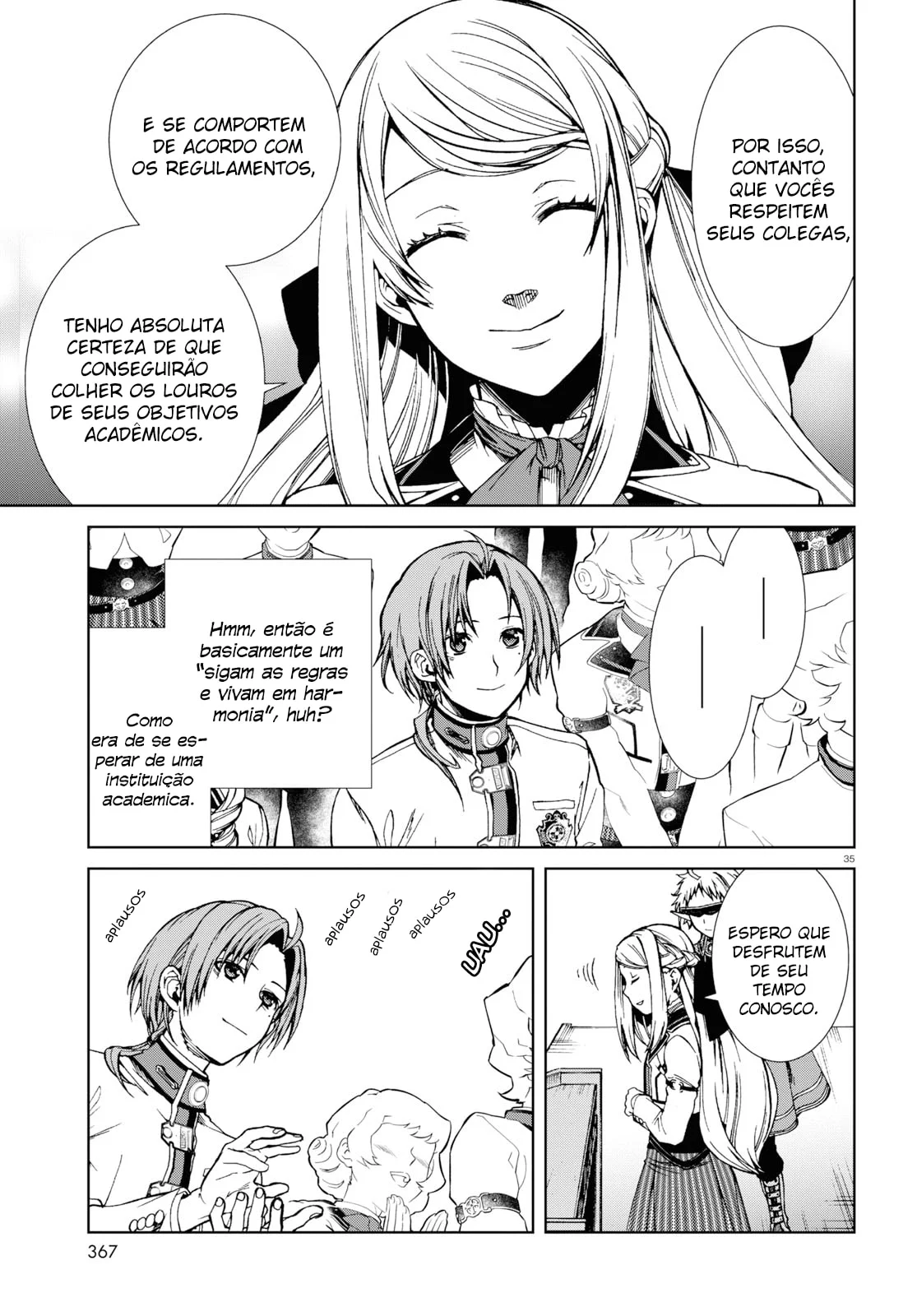 Read Mushoku Tensei Jobless Reincarnation PT Manga Online