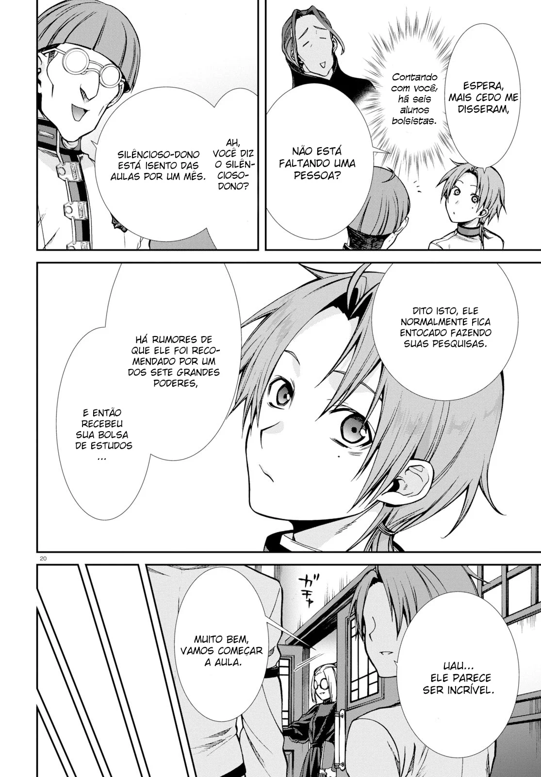 Read Mushoku Tensei Jobless Reincarnation PT Manga Online