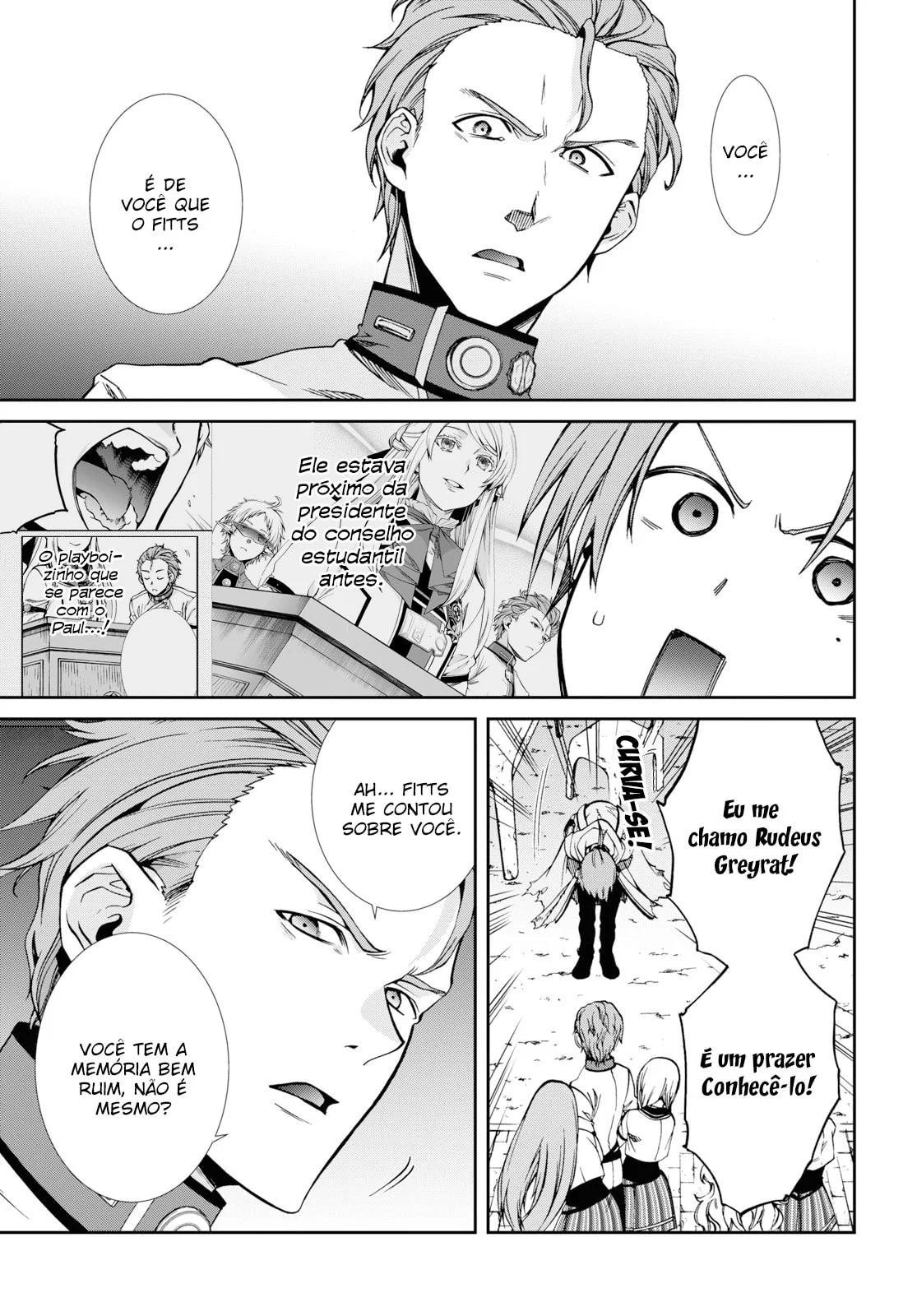 Read Mushoku Tensei Jobless Reincarnation PT Manga Online