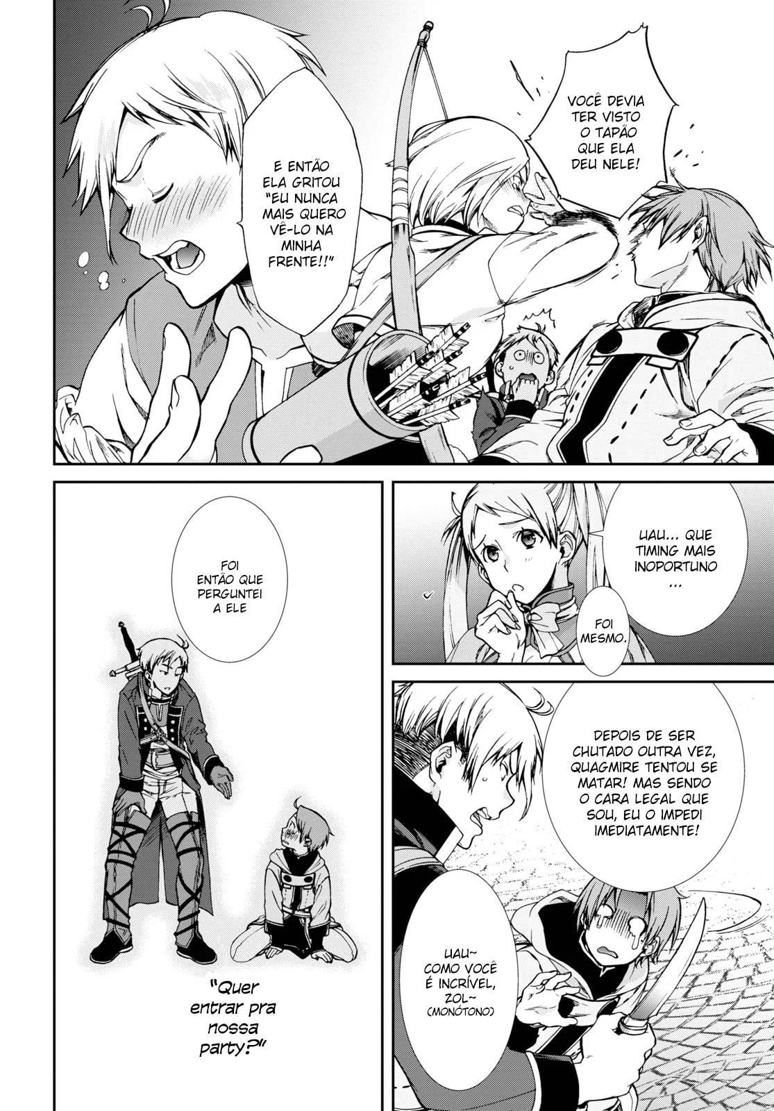 Read Mushoku Tensei Jobless Reincarnation PT Manga Online