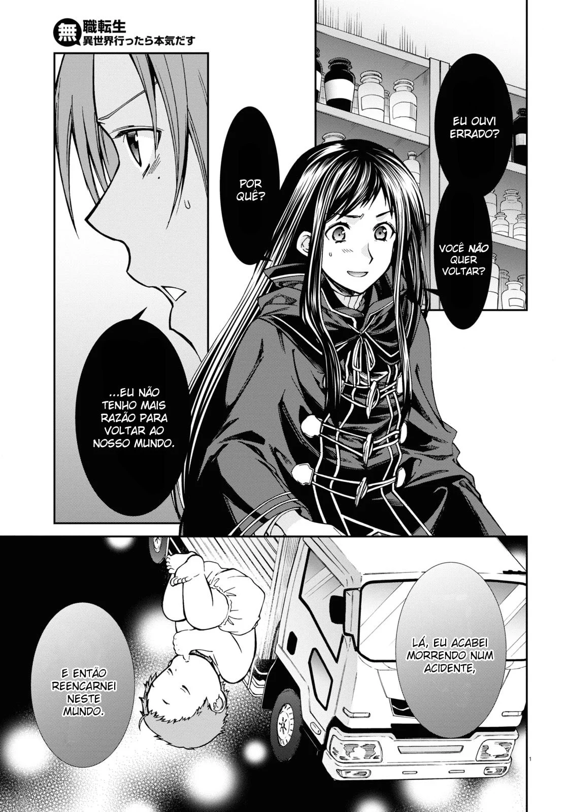 Read Mushoku Tensei Jobless Reincarnation PT Manga Online