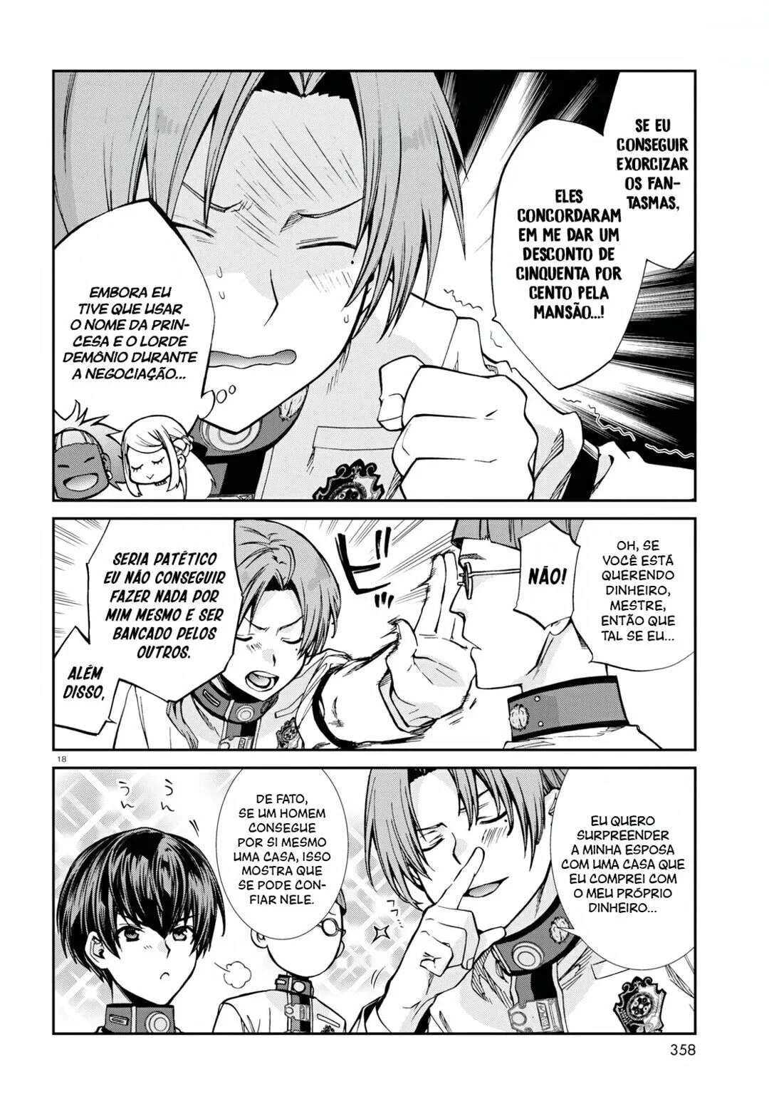 Read Mushoku Tensei Jobless Reincarnation PT Manga Online