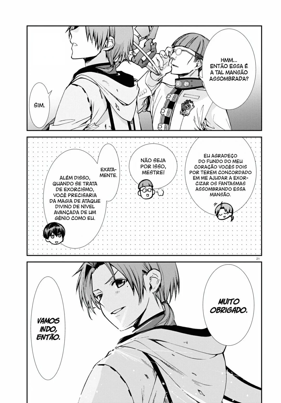 Read Mushoku Tensei Jobless Reincarnation PT Manga Online
