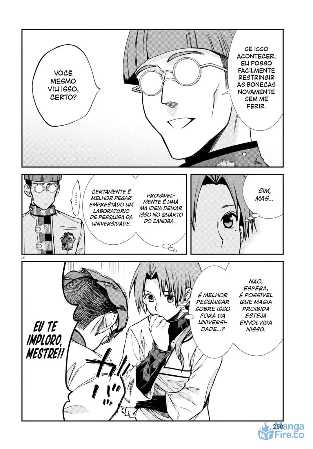 Read Mushoku Tensei Jobless Reincarnation PT Manga Online