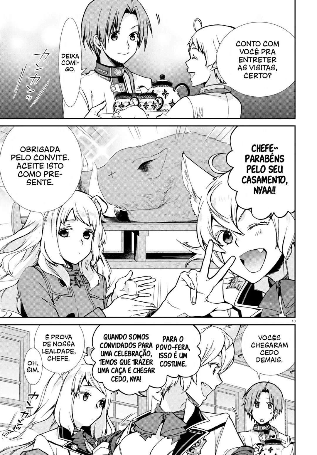 Read Mushoku Tensei Jobless Reincarnation PT Manga Online