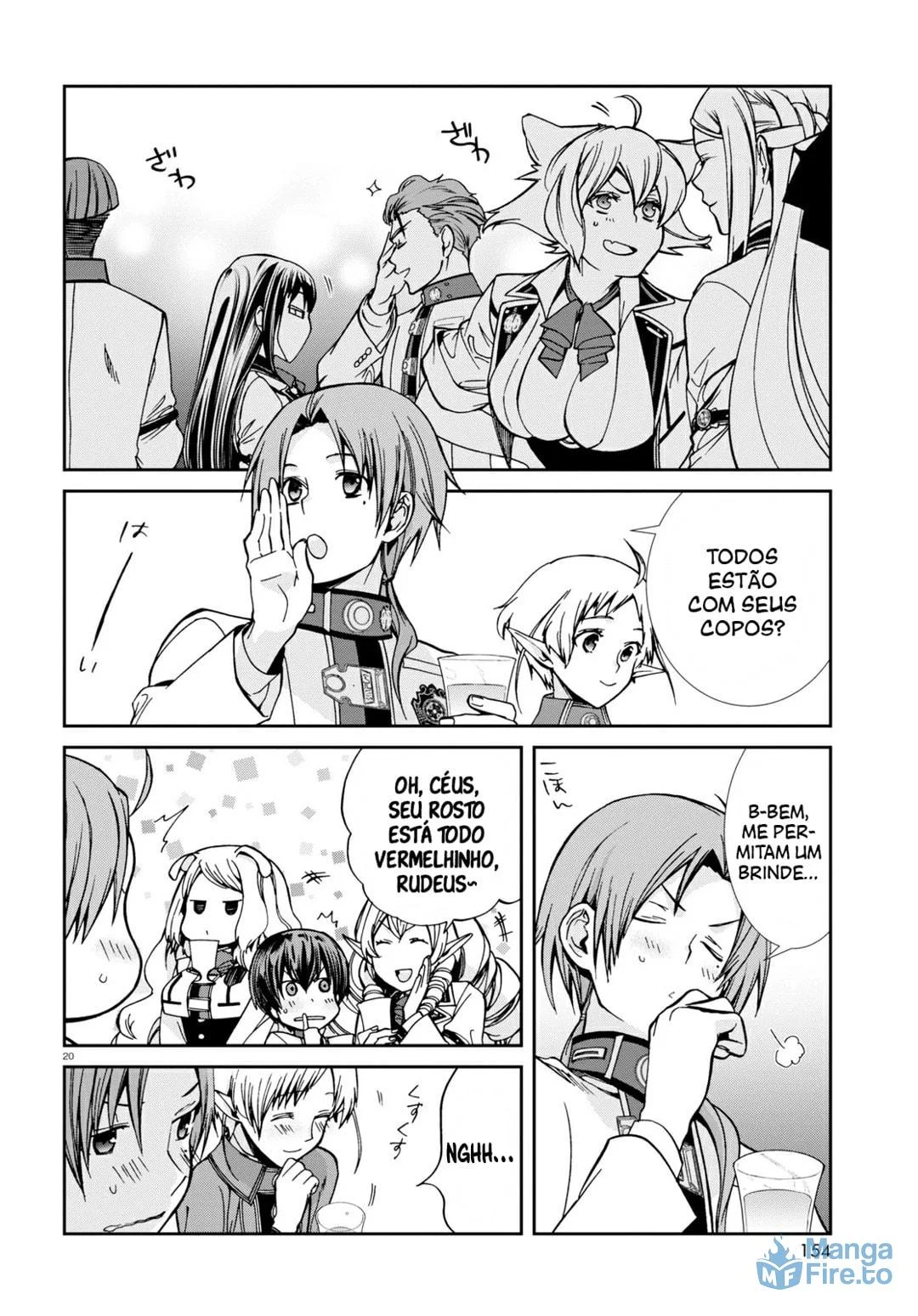 Read Mushoku Tensei Jobless Reincarnation PT Manga Online
