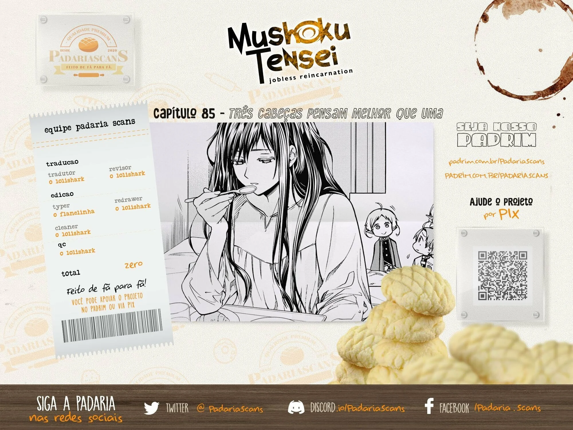 Read Mushoku Tensei Jobless Reincarnation PT Manga Online