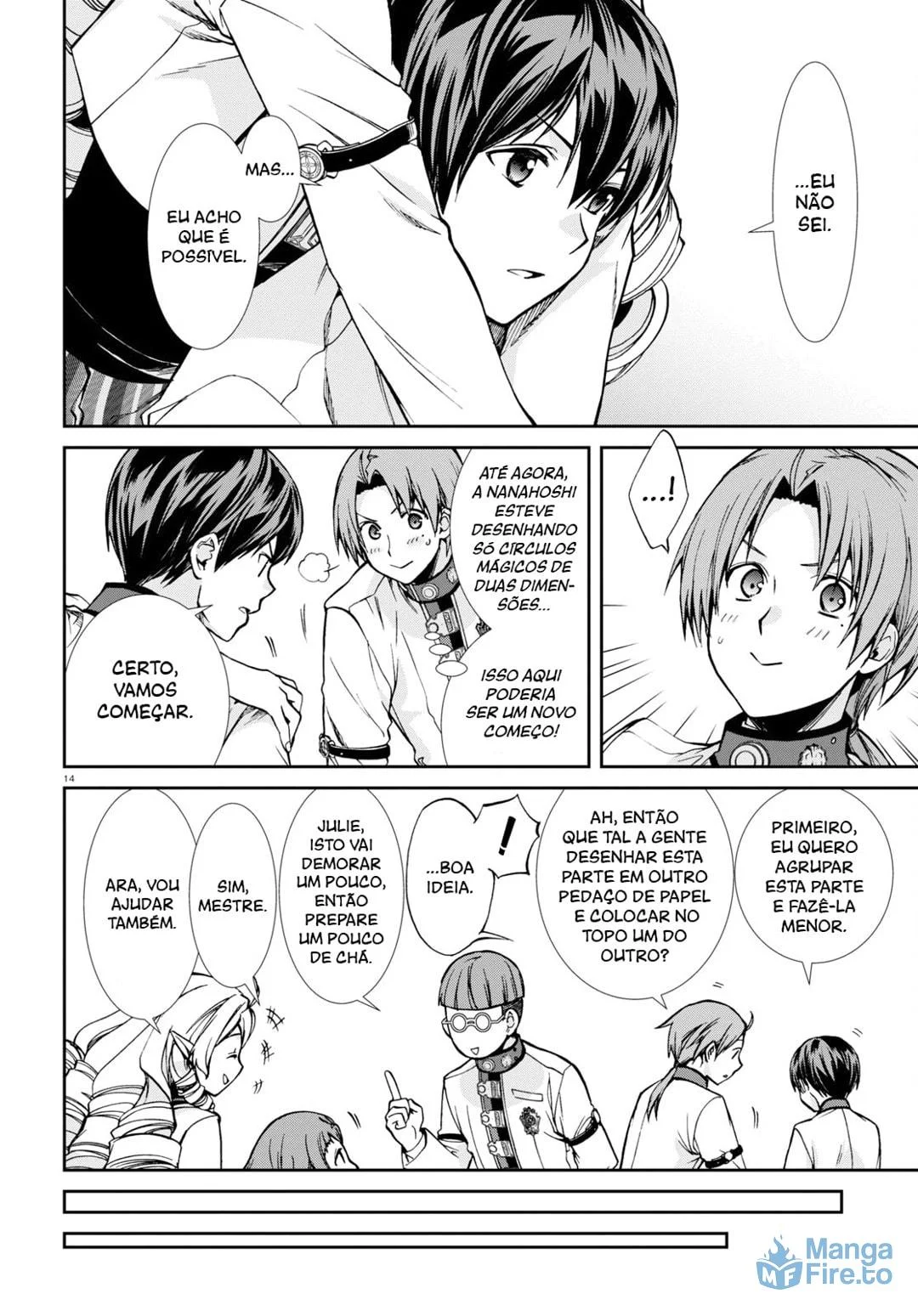 Read Mushoku Tensei Jobless Reincarnation PT Manga Online