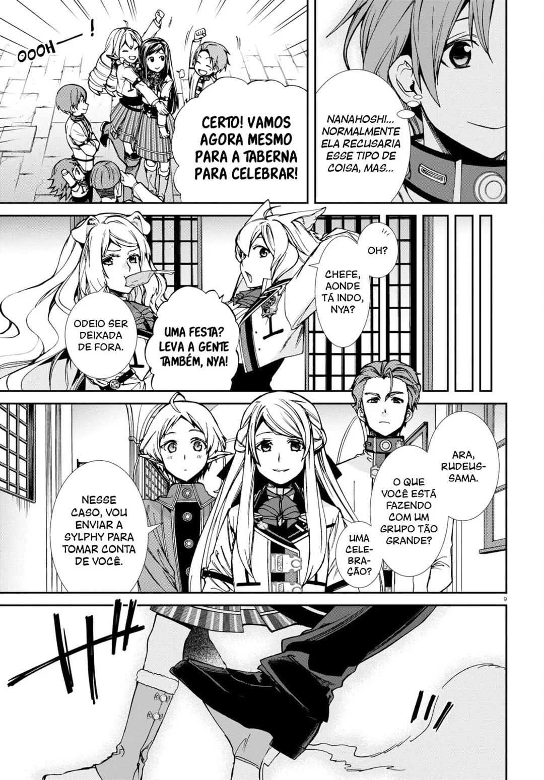 Read Mushoku Tensei Jobless Reincarnation PT Manga Online