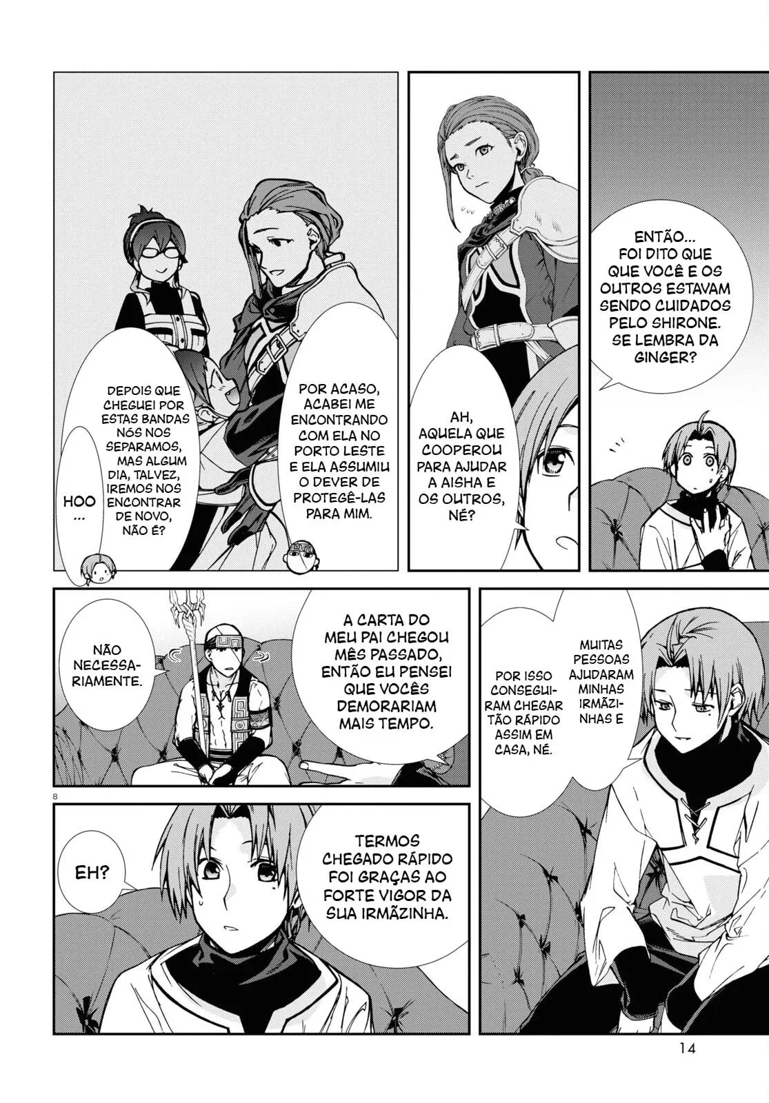 Read Mushoku Tensei Jobless Reincarnation PT Manga Online