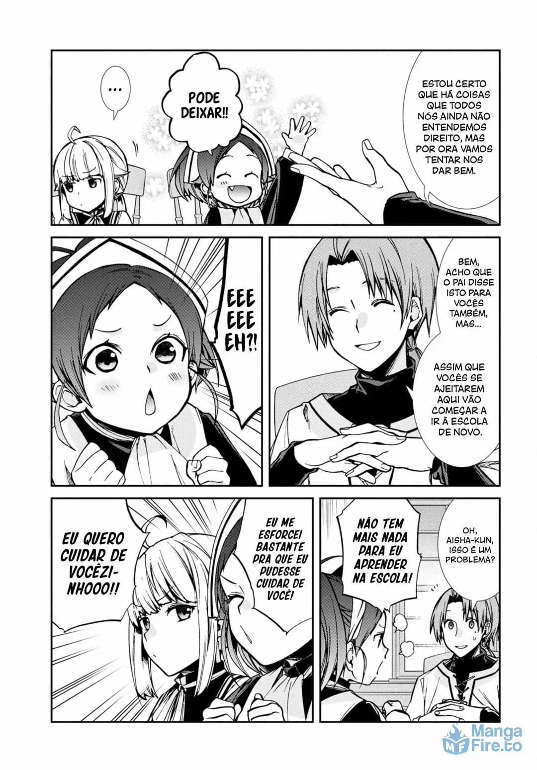 Read Mushoku Tensei Jobless Reincarnation PT Manga Online