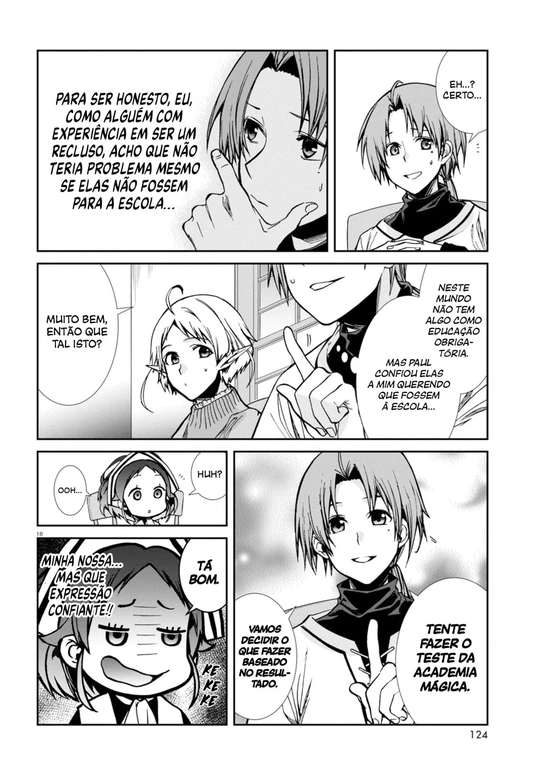 Read Mushoku Tensei Jobless Reincarnation PT Manga Online
