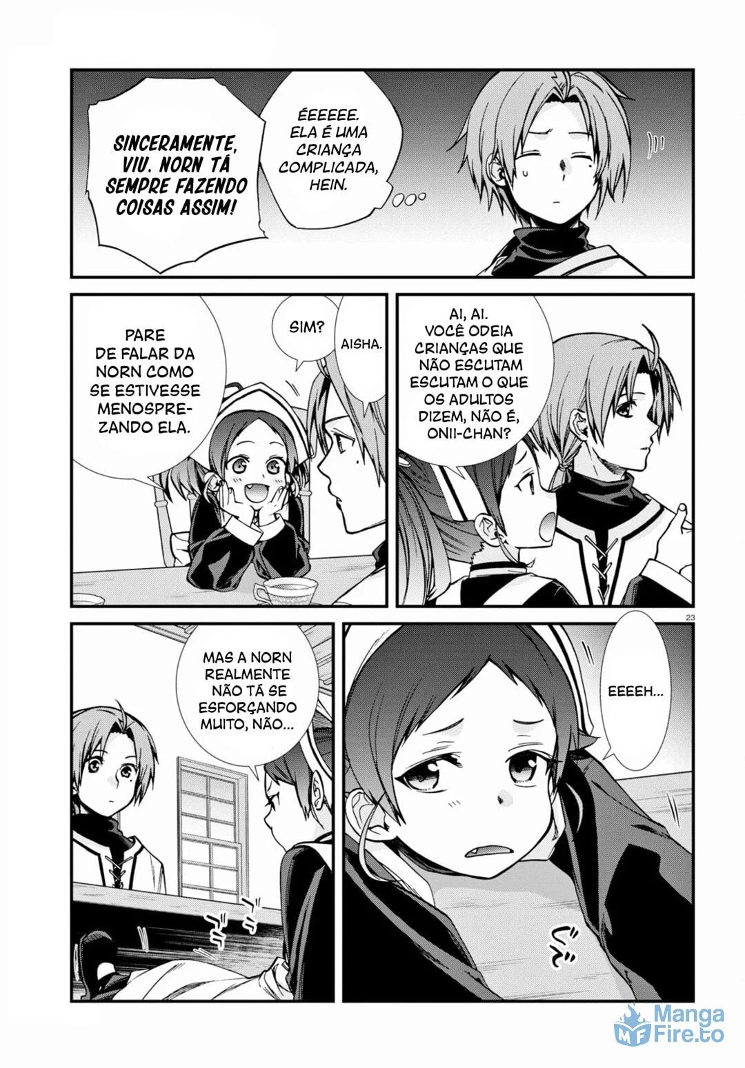Read Mushoku Tensei Jobless Reincarnation PT Manga Online