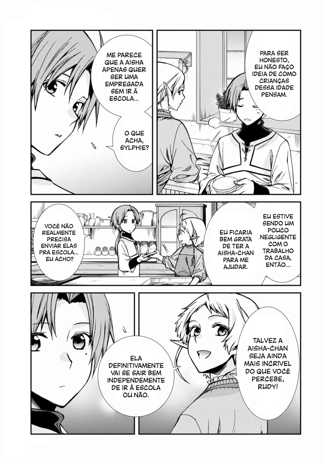 Read Mushoku Tensei Jobless Reincarnation PT Manga Online