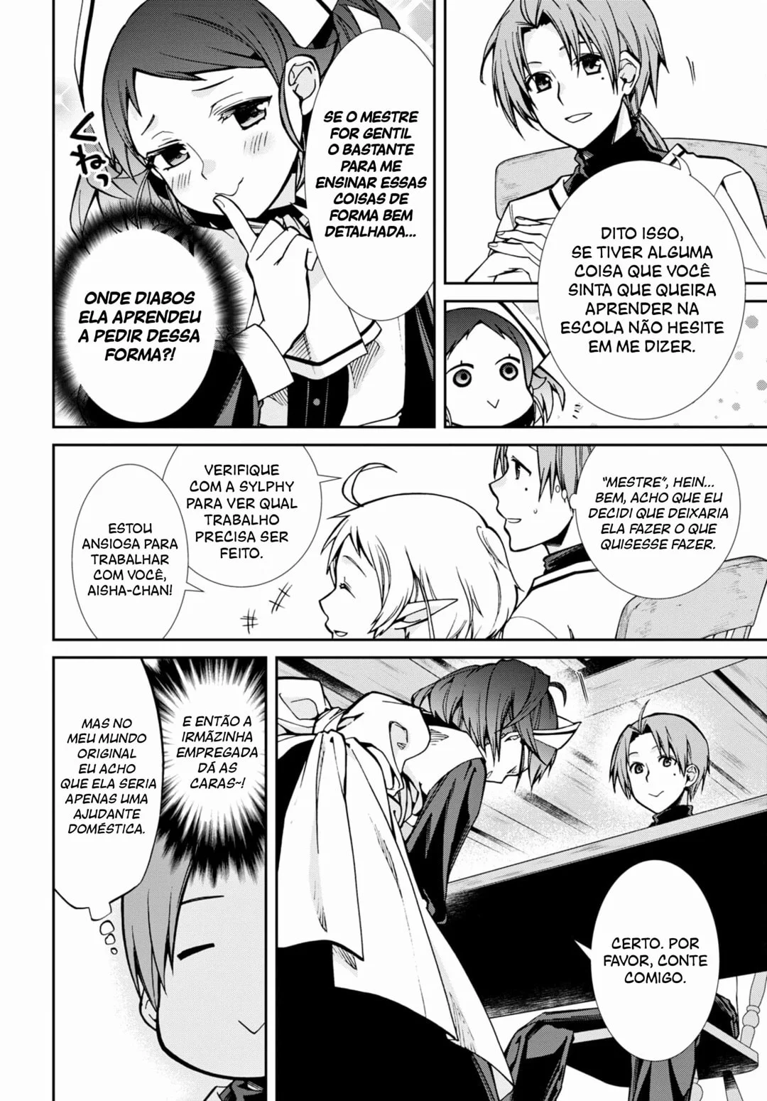 Read Mushoku Tensei Jobless Reincarnation PT Manga Online