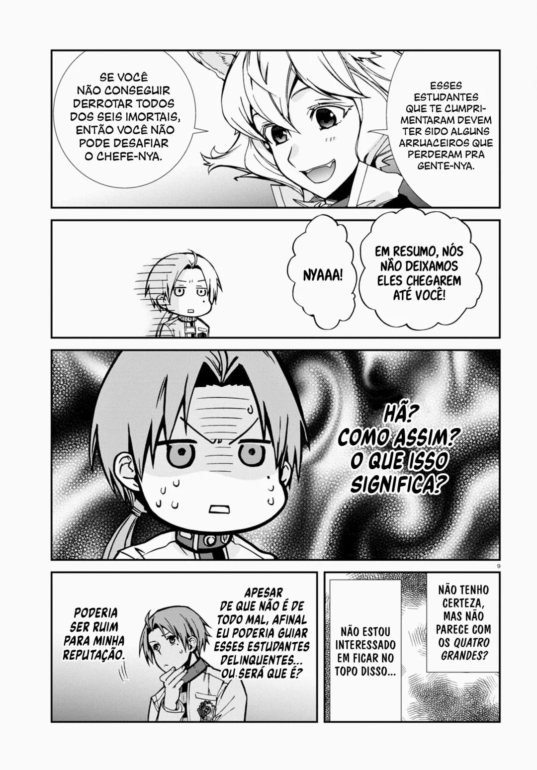 Read Mushoku Tensei Jobless Reincarnation PT Manga Online