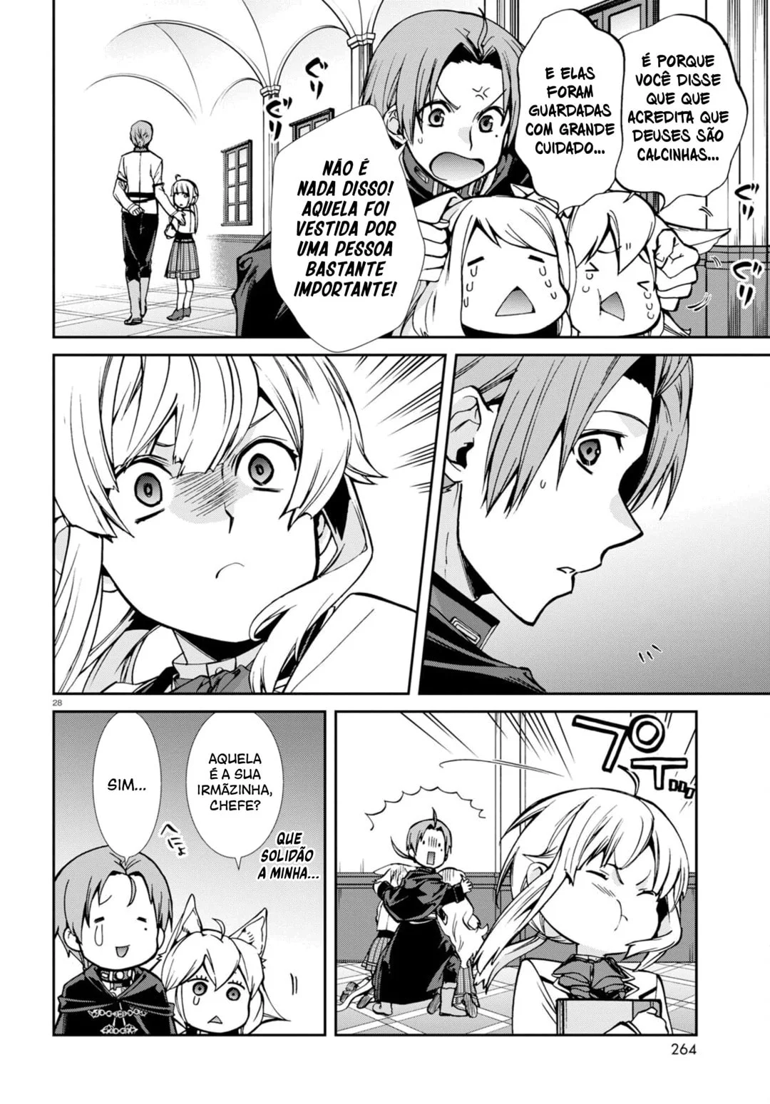 Read Mushoku Tensei Jobless Reincarnation PT Manga Online