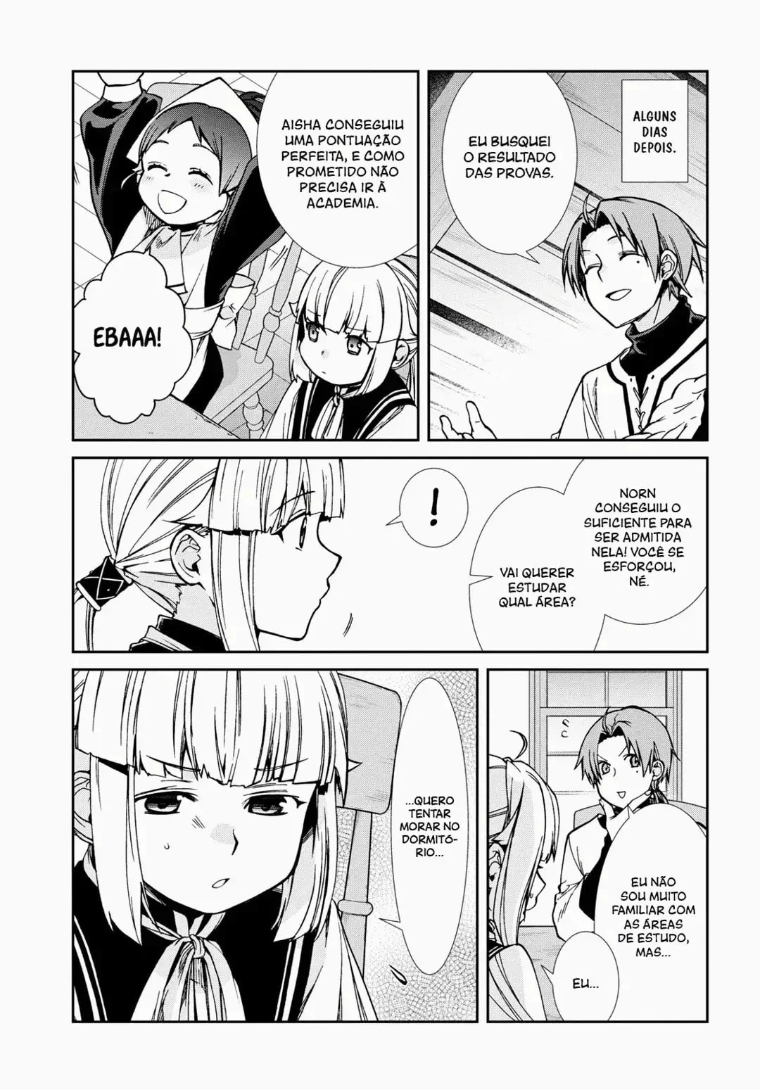 Read Mushoku Tensei Jobless Reincarnation PT Manga Online