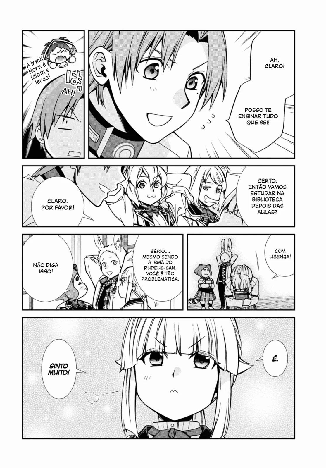 Read Mushoku Tensei Jobless Reincarnation PT Manga Online