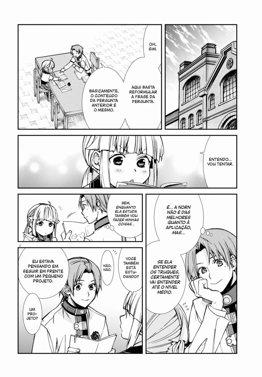 Read Mushoku Tensei Jobless Reincarnation PT Manga Online