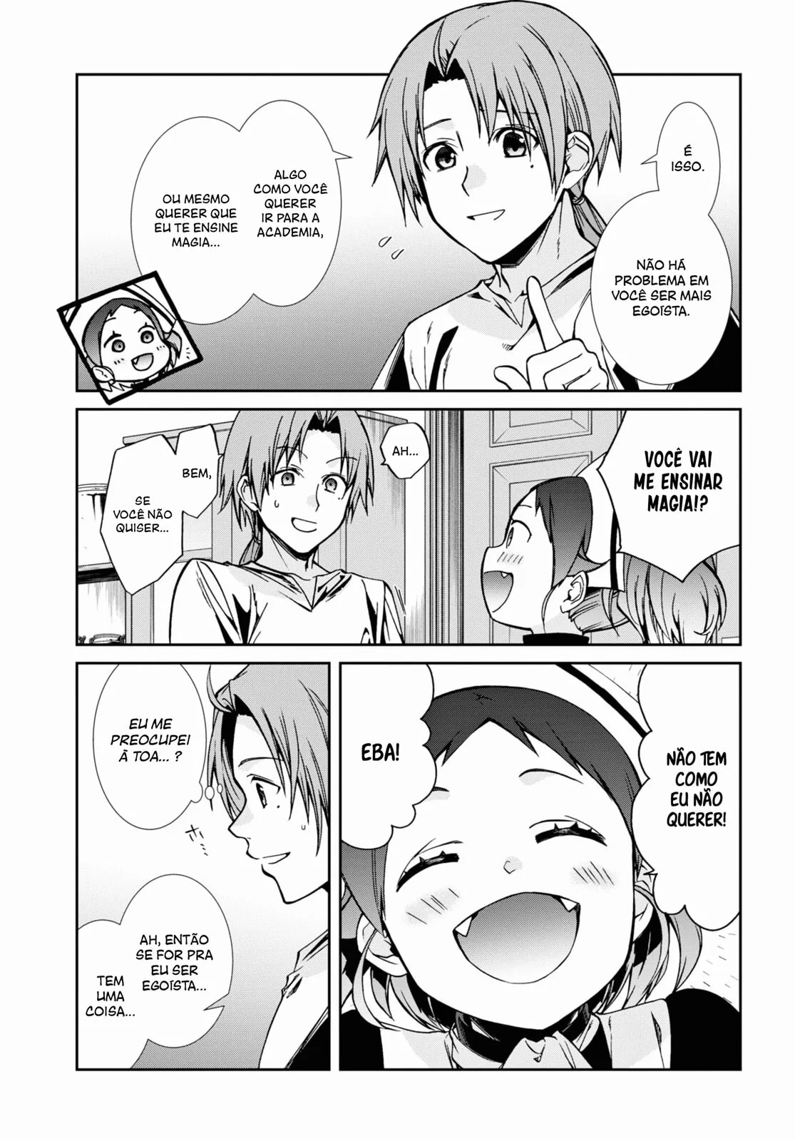 Read Mushoku Tensei Jobless Reincarnation PT Manga Online