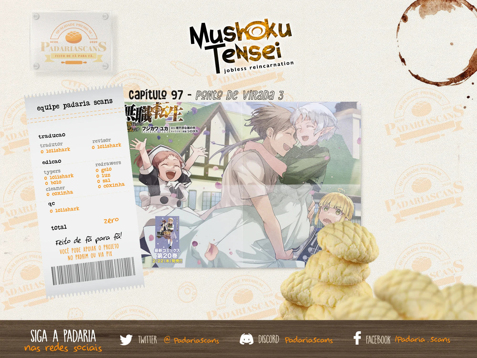 Read Mushoku Tensei Jobless Reincarnation PT Manga Online