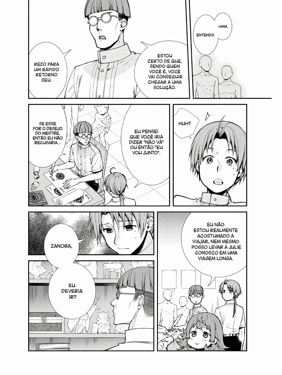Read Mushoku Tensei Jobless Reincarnation PT Manga Online