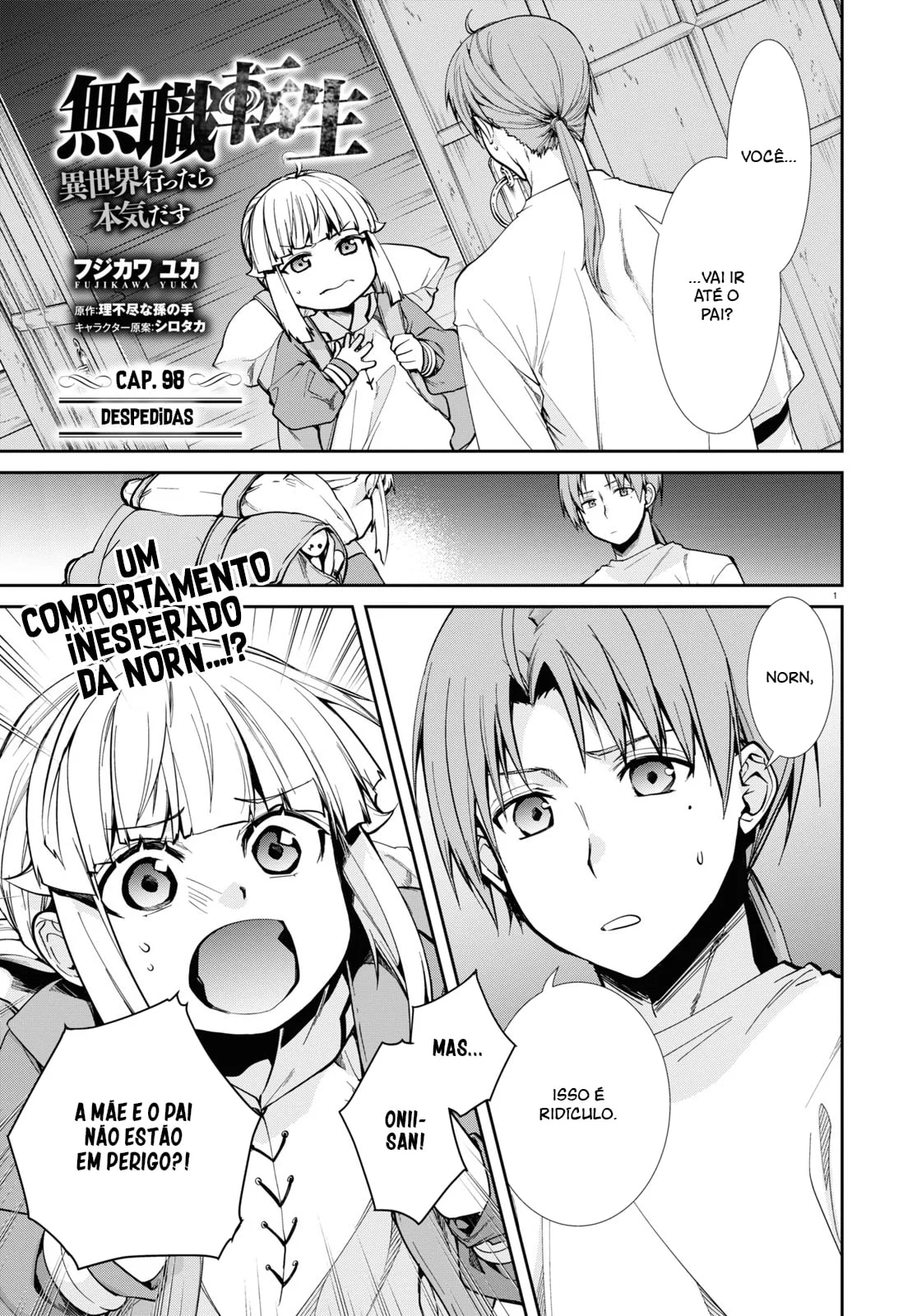 Read Mushoku Tensei Jobless Reincarnation PT Manga Online