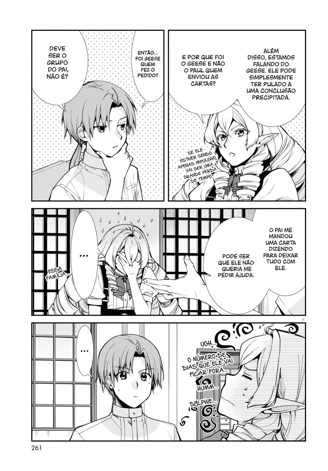Read Mushoku Tensei Jobless Reincarnation PT Manga Online