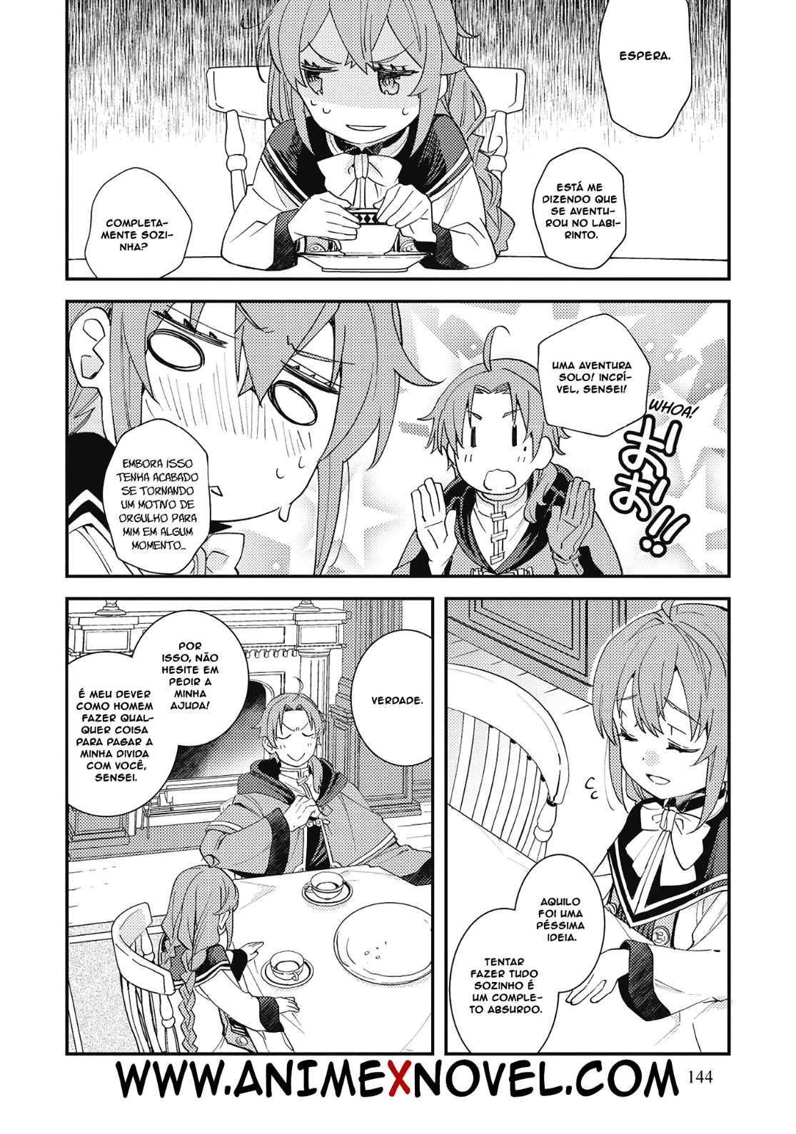 Read Mushoku Tensei Roxy Datte Honki Desu PT Manga Online