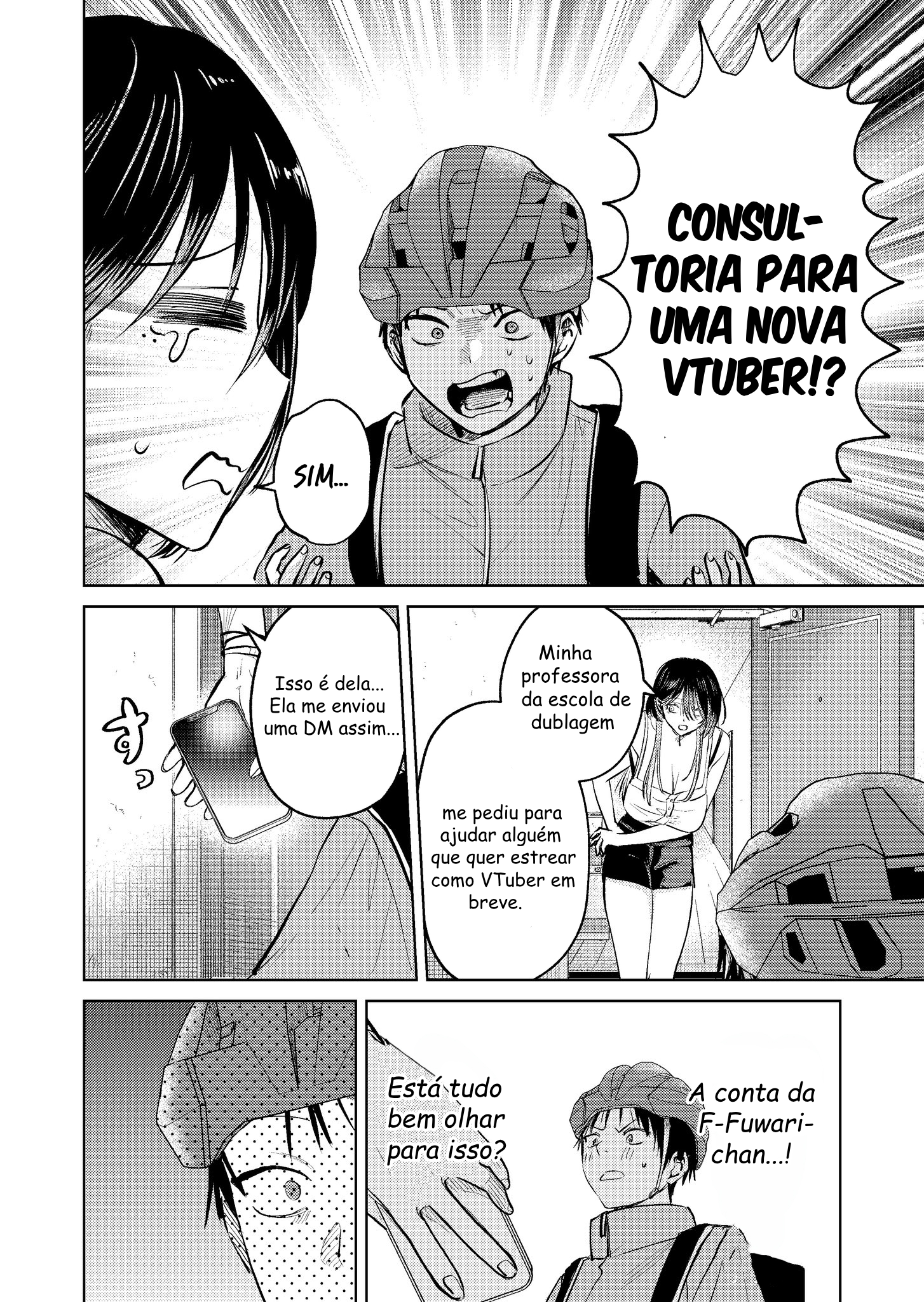 Read My Favorite VTuber Is Scary IRL PT Manga Online